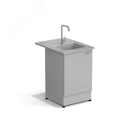 Изображение товара Лабораторный стол-мойка ЭКРОС 600х800х900 мм с чашей из стеклопластика и рабочей поверхностью из мо Изображение товара Лабораторный стол-мойка ЭКРОС 600х800х900 мм с чашей из стеклопластика и рабочей поверхностью из мо