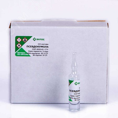 Изображение товара СТХ 1,2,4-триметилбензол (псевдокумол), амп (3 мл). (шт) Изображение товара СТХ 1,2,4-триметилбензол (псевдокумол), амп (3 мл). (шт)