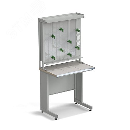 Изображение товара Лабораторный титровальный стол ЭКРОС 900х600х900 мм с керамической поверхностью