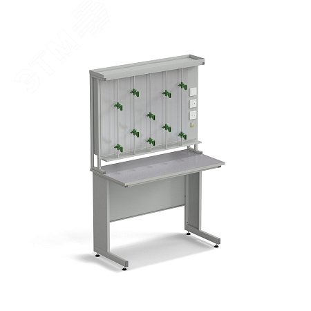 Изображение товара Лабораторный титровальный стол ЭКРОС 1200х600х900 мм с монолитным керамогранитом