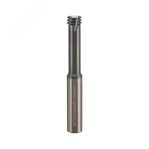 Изображение товара Резьбофреза 3-витковая М10х1,5 3xD AlTiSiN 4F 8х30х60х8мм (шт)