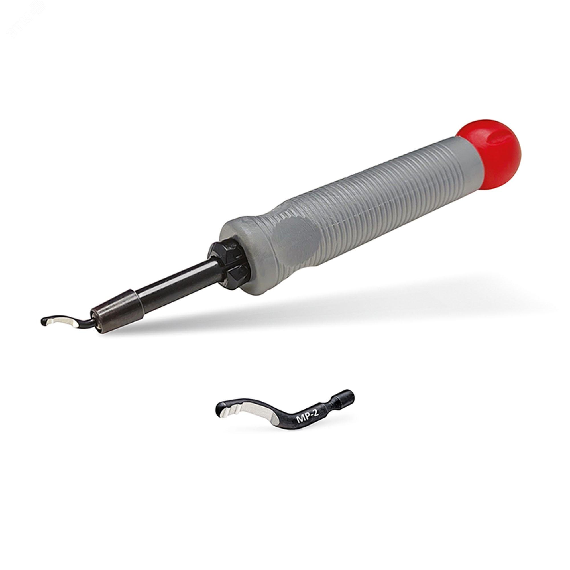 Изображение товара Фаскосниматель 2, 6мм Type-MP SoftGrip DT-2P-MC - профессиональный инструмент для очистки металлов