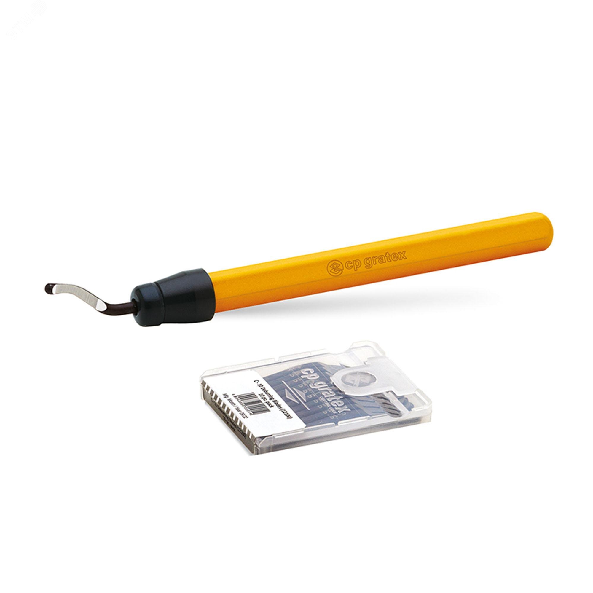 Изображение товара Фаскосниматель CP Gratex 3,2 мм Type-C HEX 9,5 мм 11-прогр.