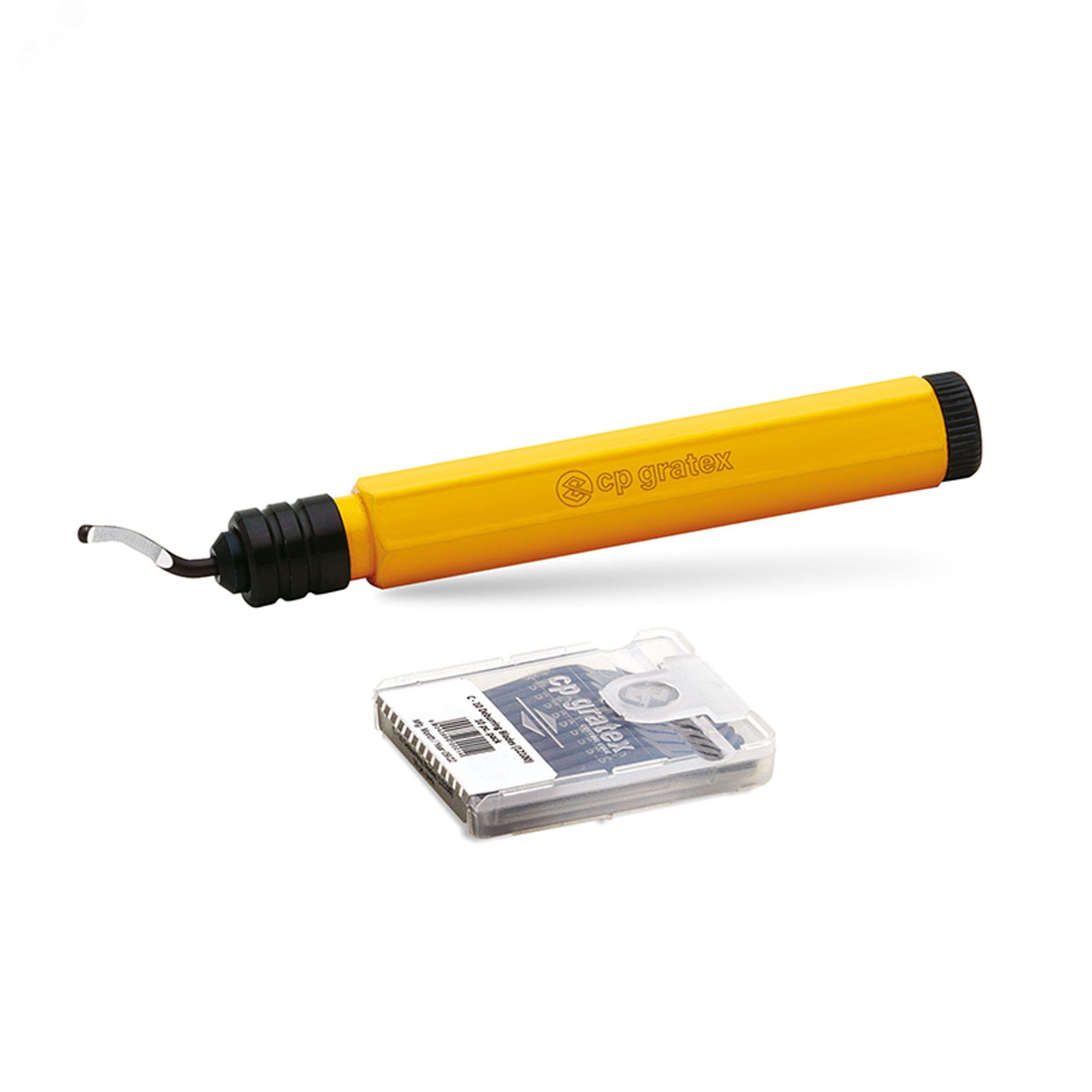 Изображение товара Фаскосниматель 3,2мм Type-C HEX 16мм 11пр для снятия грата