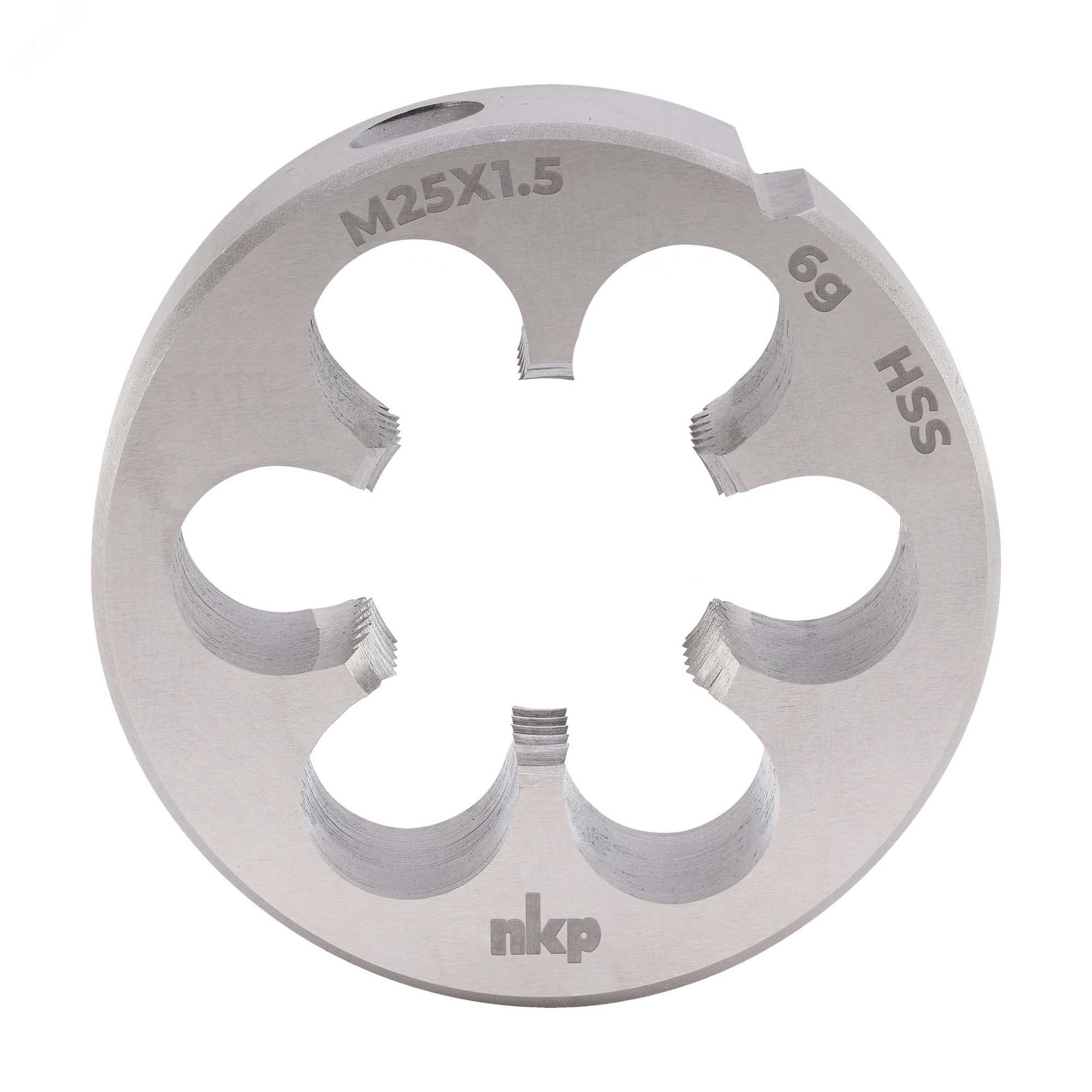 Изображение товара Плашка М25х1,5 DINEN22568 HSS 6g 55х16мм (шт)