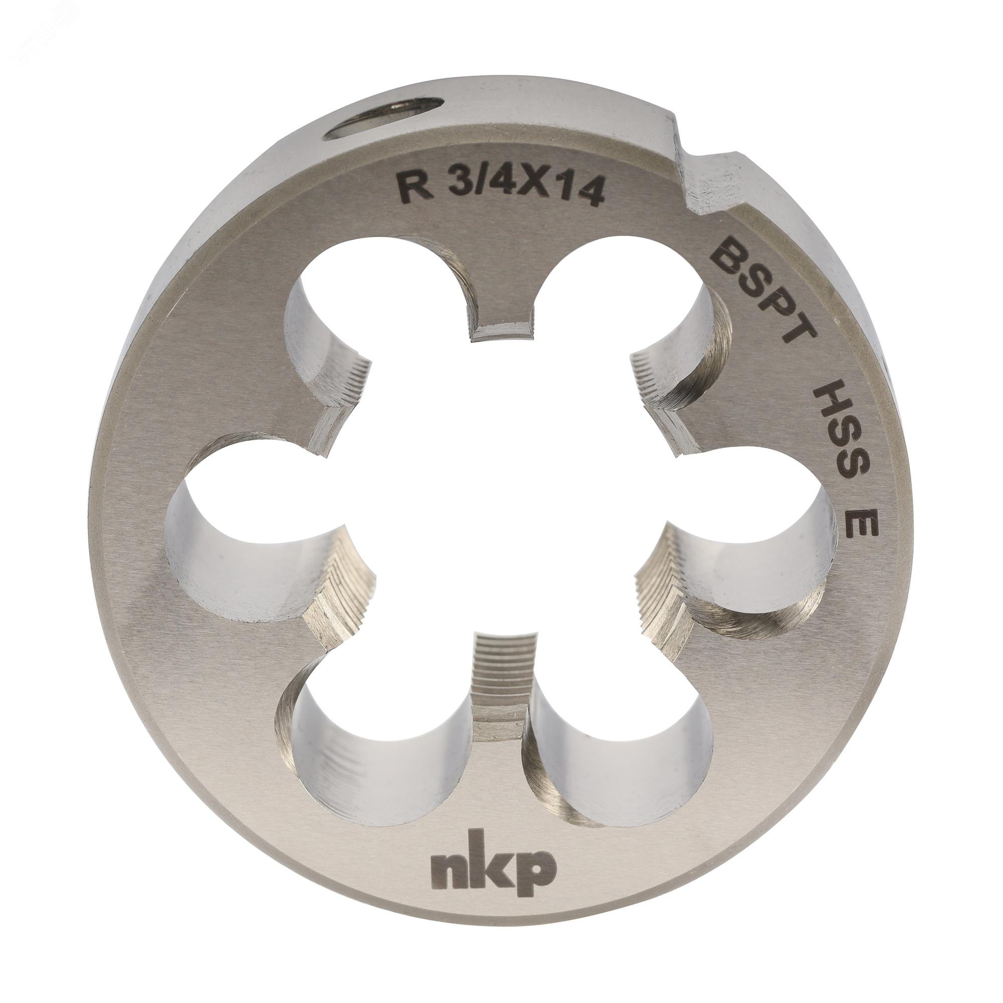 Изображение товара Плашка коническая R(BSPT) 3/4 -14 HSSE 55° 55x22мм (шт)