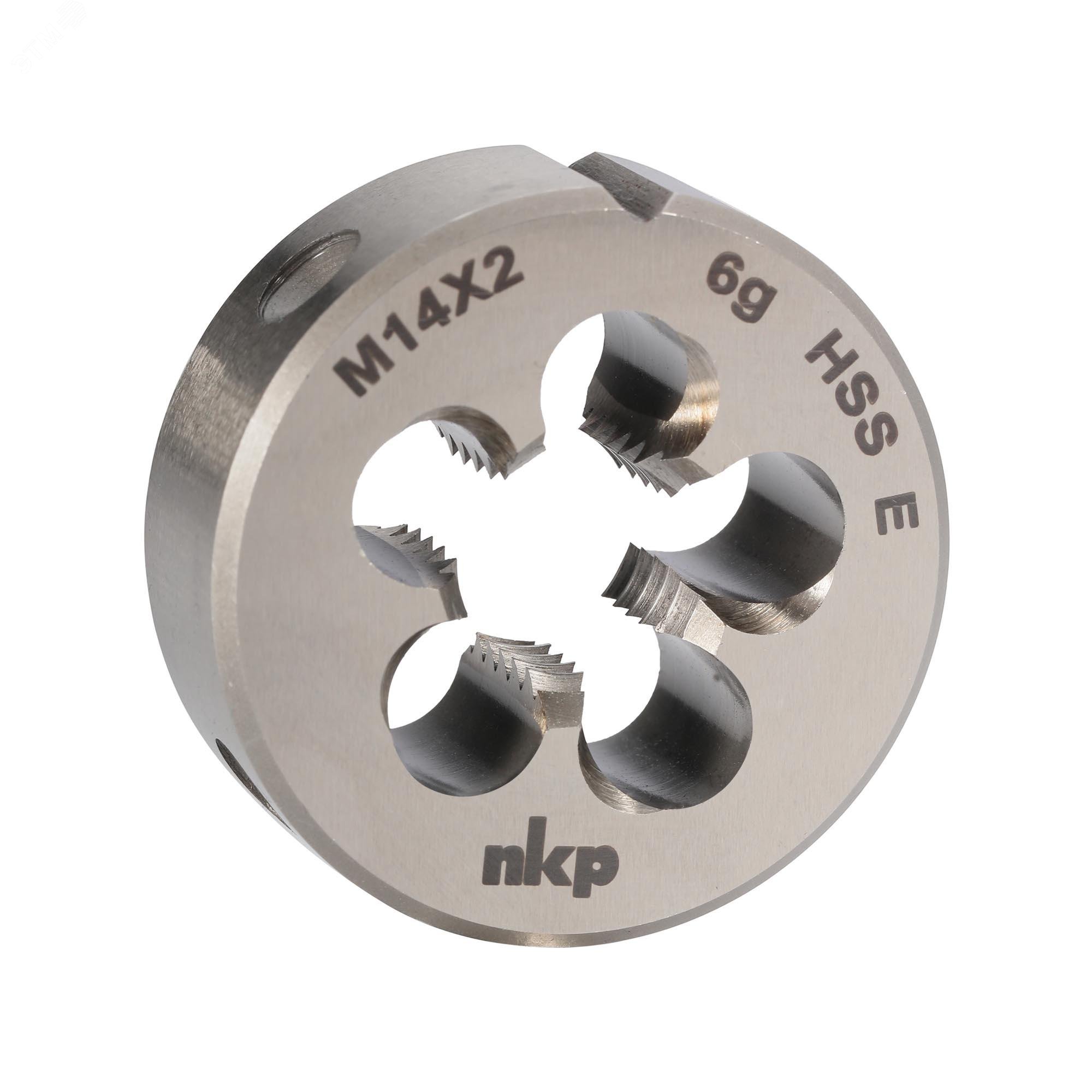 Изображение товара Плашка М14х2,0 DINEN22568 HSSE 6g 38х14мм (шт)