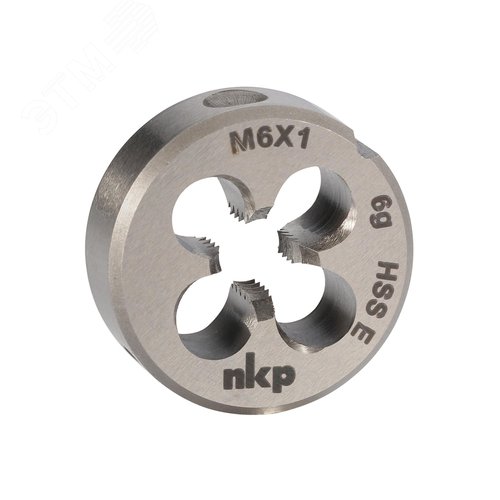 Изображение товара Плашка М6х1,0 DINEN22568 HSSE 6g 20х7мм (шт)