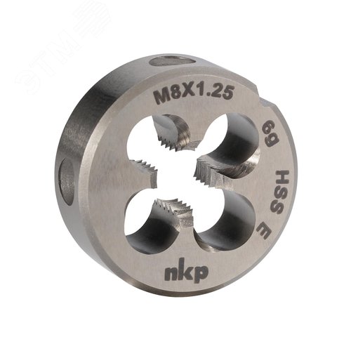 Изображение товара Плашка М8х1,25 DINEN22568 HSSE 6g 25х9мм (шт)