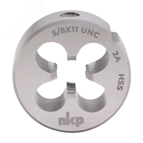 Изображение товара Плашка дюймовая UNC 5/8-11 HSS DIN22568 45x18мм (шт)