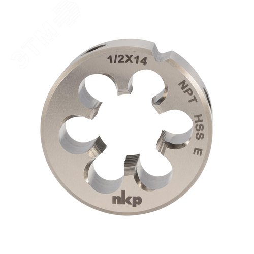 Изображение товара Плашка коническая NPT 1/2 -14 HSSE 60° 45x18мм (шт)