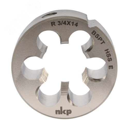 Изображение товара Плашка коническая R(BSPT) 3/4 -14 HSSE 55° 55x22мм (шт)