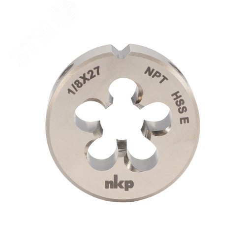 Изображение товара Плашка коническая NPT 1/8 -27 HSSE 60° 30x11мм (шт)