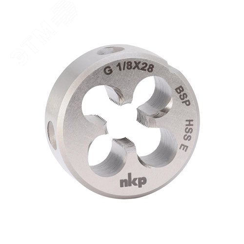 Изображение товара Плашка G 1/8 -28 DINEN24231 HSSE 30x11мм (шт)