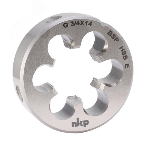 Изображение товара Плашка G 3/4 -14 DINEN24231 HSSE 55x16мм (шт)