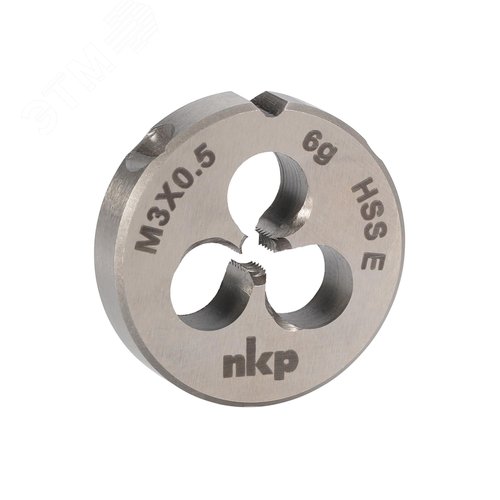 Изображение товара Плашка М3х0,5 DINEN22568 HSSE 6g 20х5мм (шт)