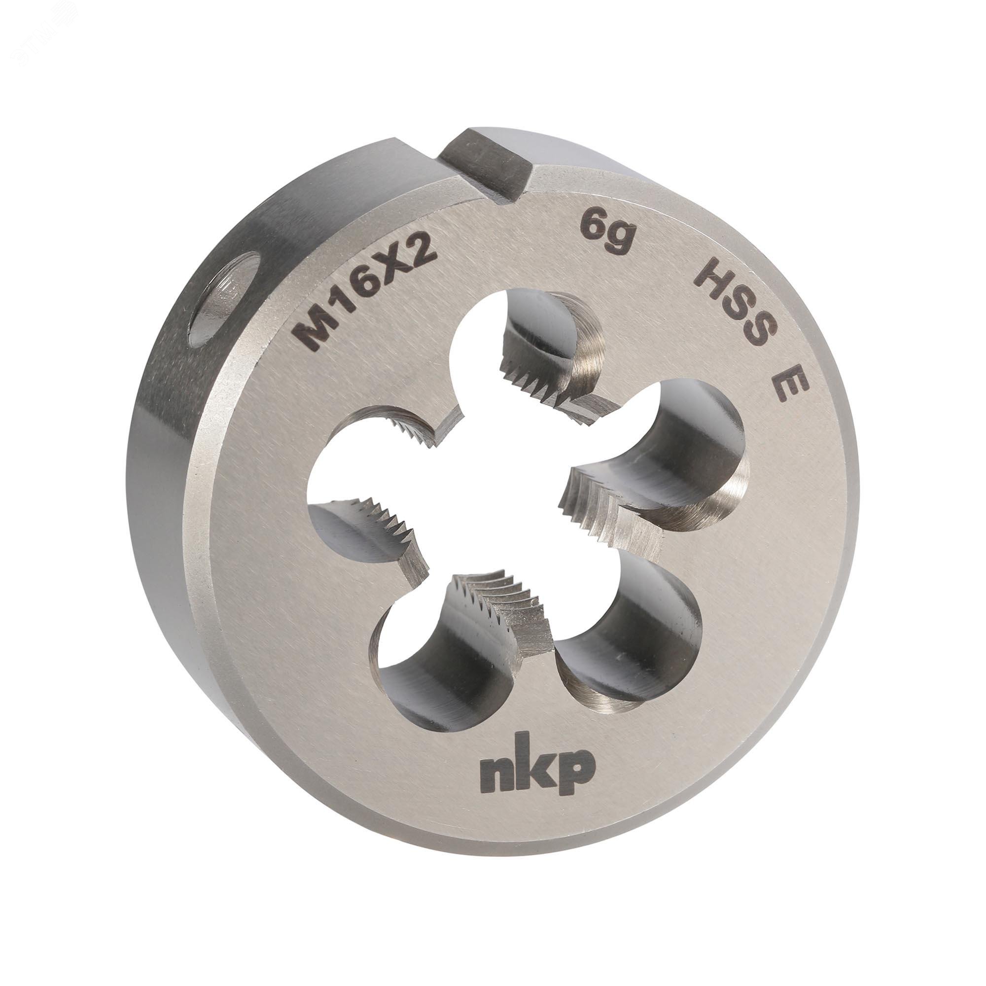 Изображение товара Плашка М16х2,0 DINEN22568 HSSE 6g 45х18мм (шт)