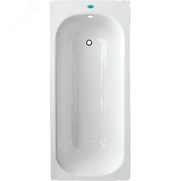 Изображение товара Ванна стальная эмалированная без сифона с ножками С1 белая 1700х700х360 (шт)