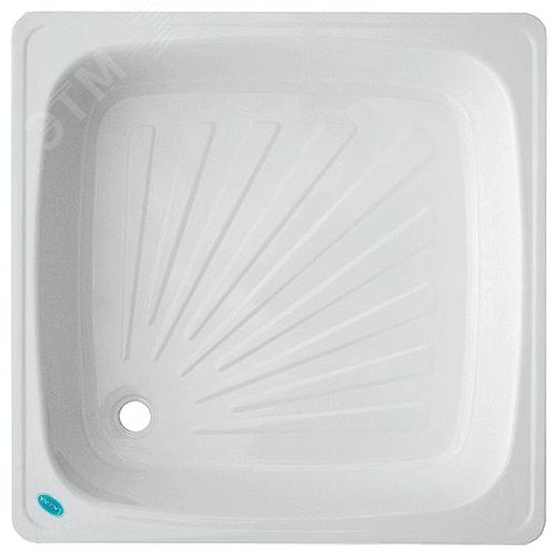 Изображение товара Поддон стальной эмалированный С1 белый квадратный 700х700х130 (шт)