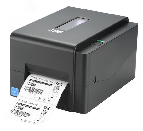 Изображение товара Принтер этикеток TE300 термотрансферный, 300dpi, 105,7мм, 127мм/сек, USB/Bluetooth, черный (шт)