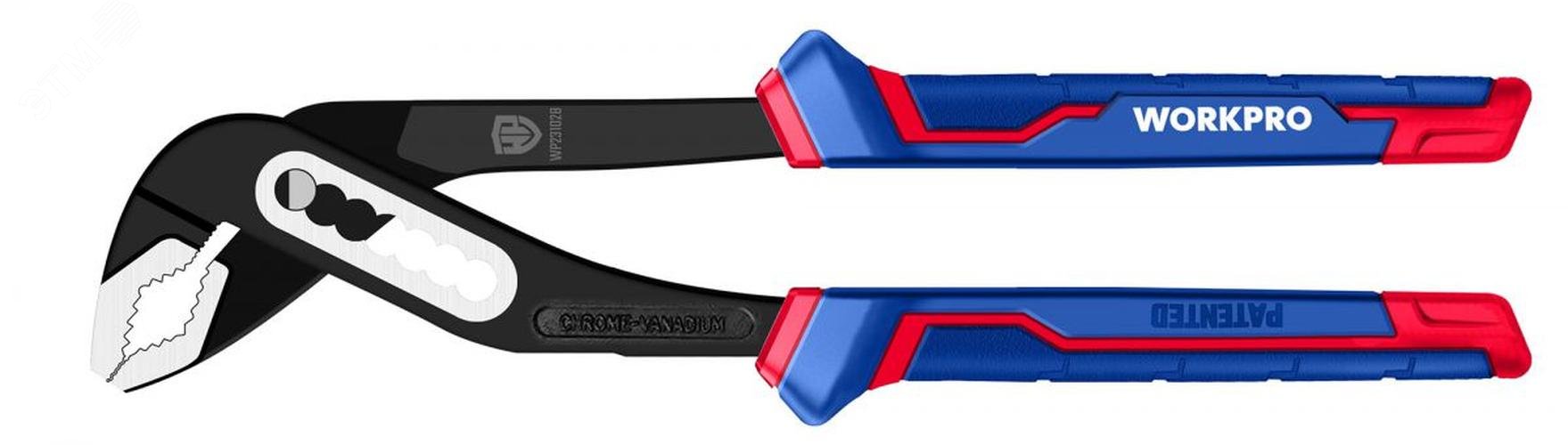 Изображение товара Клещи переставные 250мм CR-V сантехнические (шт)