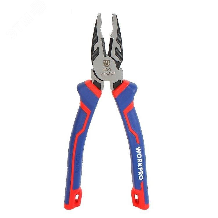 Изображение товара Пассатижи 200мм CR-V комбинированные с противоскользящими рукоятками