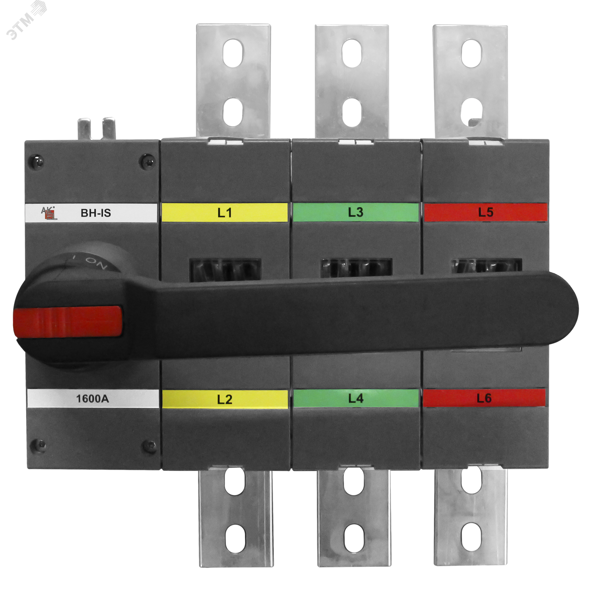 Изображение товара Выключатель нагрузки ВН-IS-D3P-1600A-С 3P/1600A/1000В