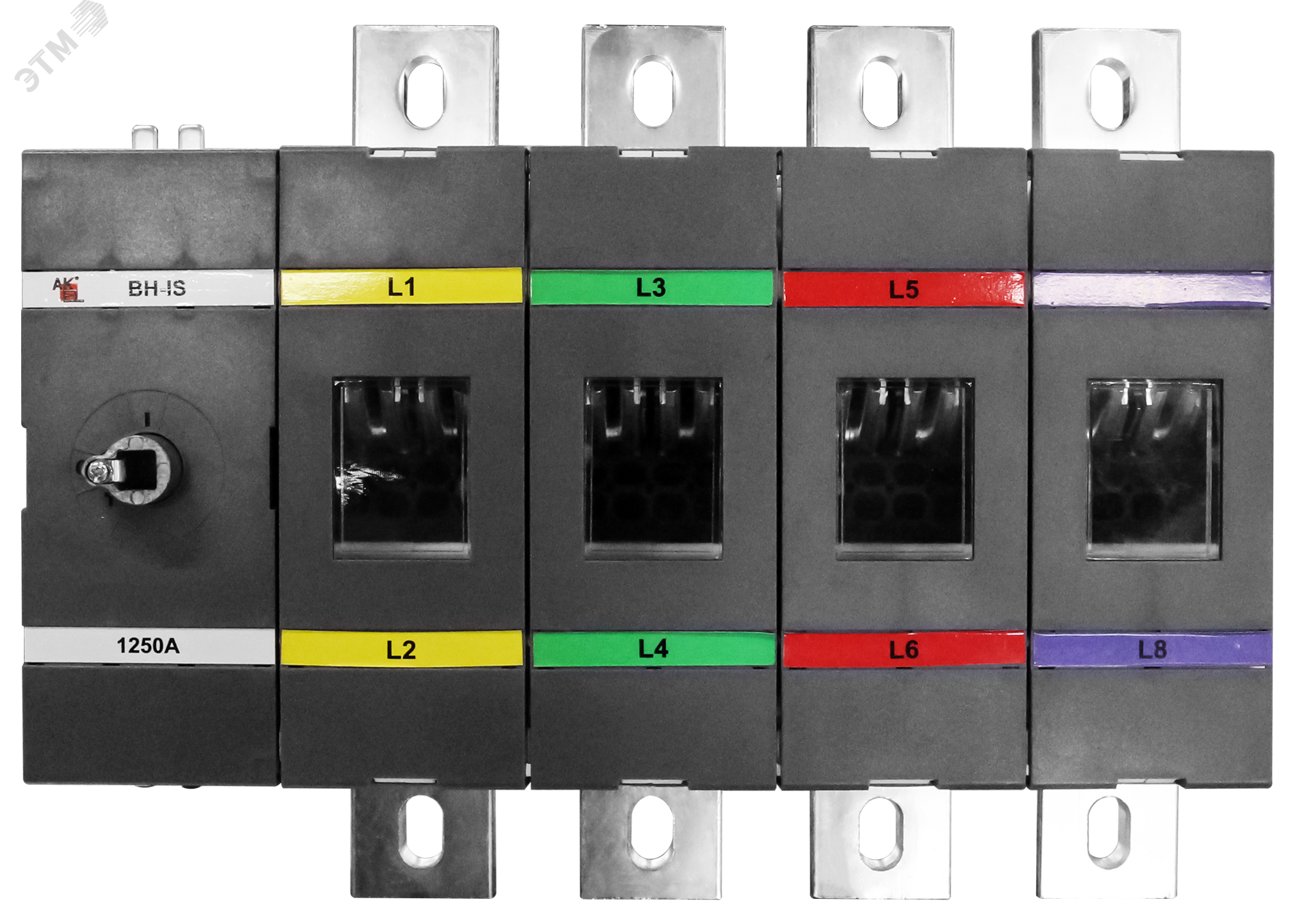 Изображение товара Выключатель нагрузки ВН-IS-D4P-1250A-В Россия АКЭЛ 1250А без ручки