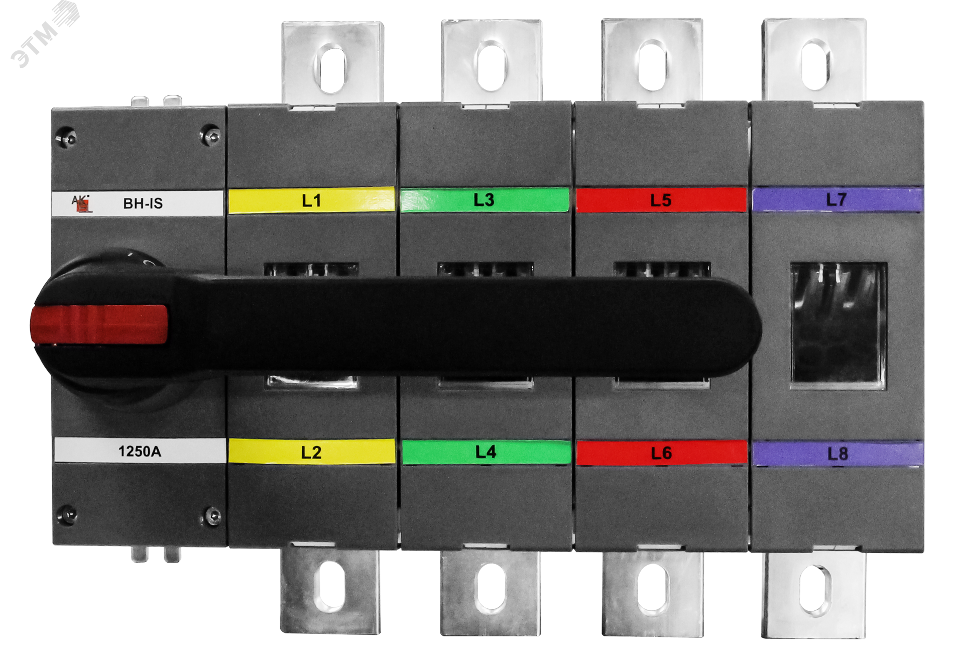 Изображение товара Выключатель нагрузки ВН-IS-D4P-1250A-С 4P/1250A/1000В
