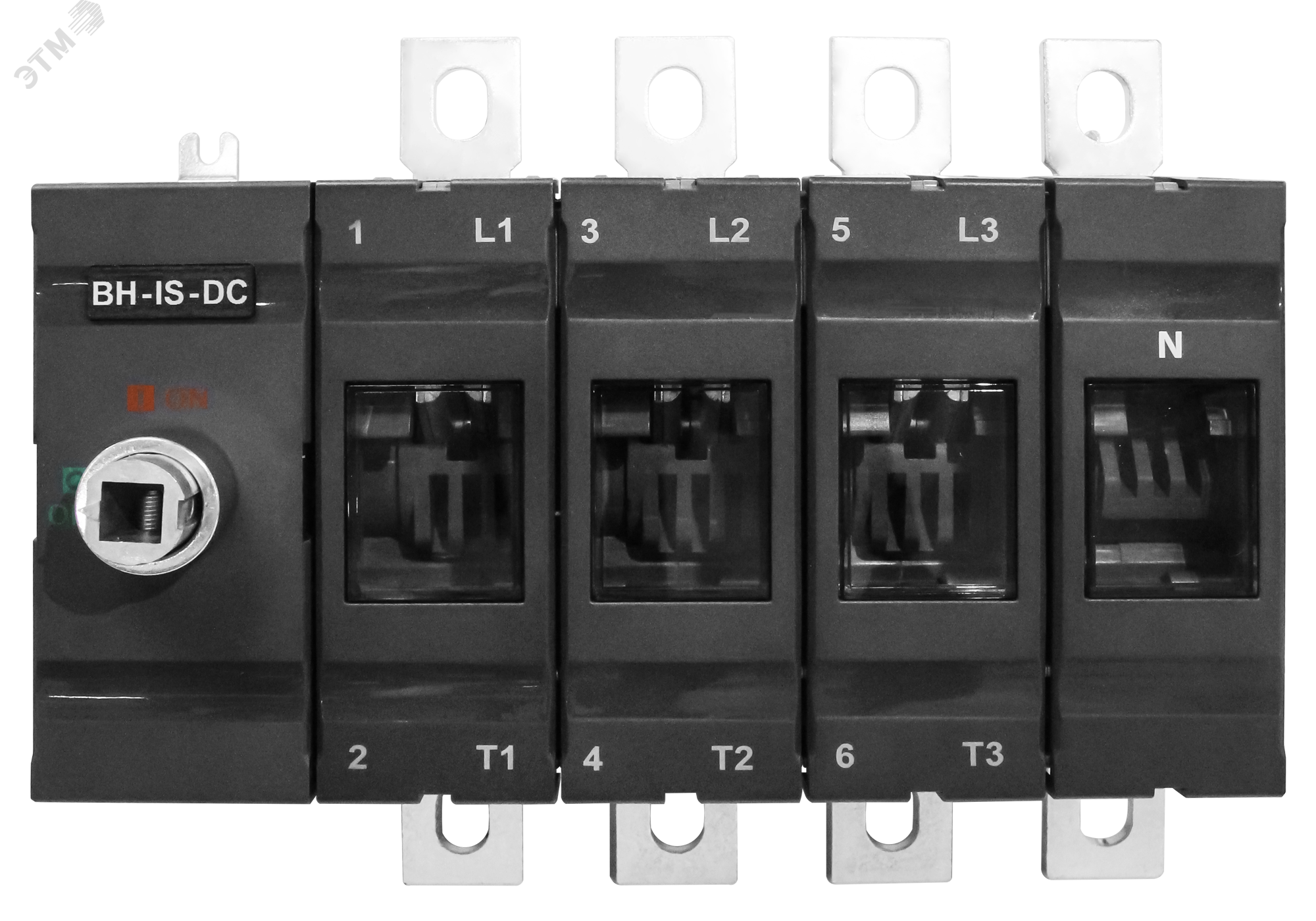 Изображение товара Выключатель нагрузки ВН-ИС-DC-3P+N-400A-В 400A 1000V для промышленных систем