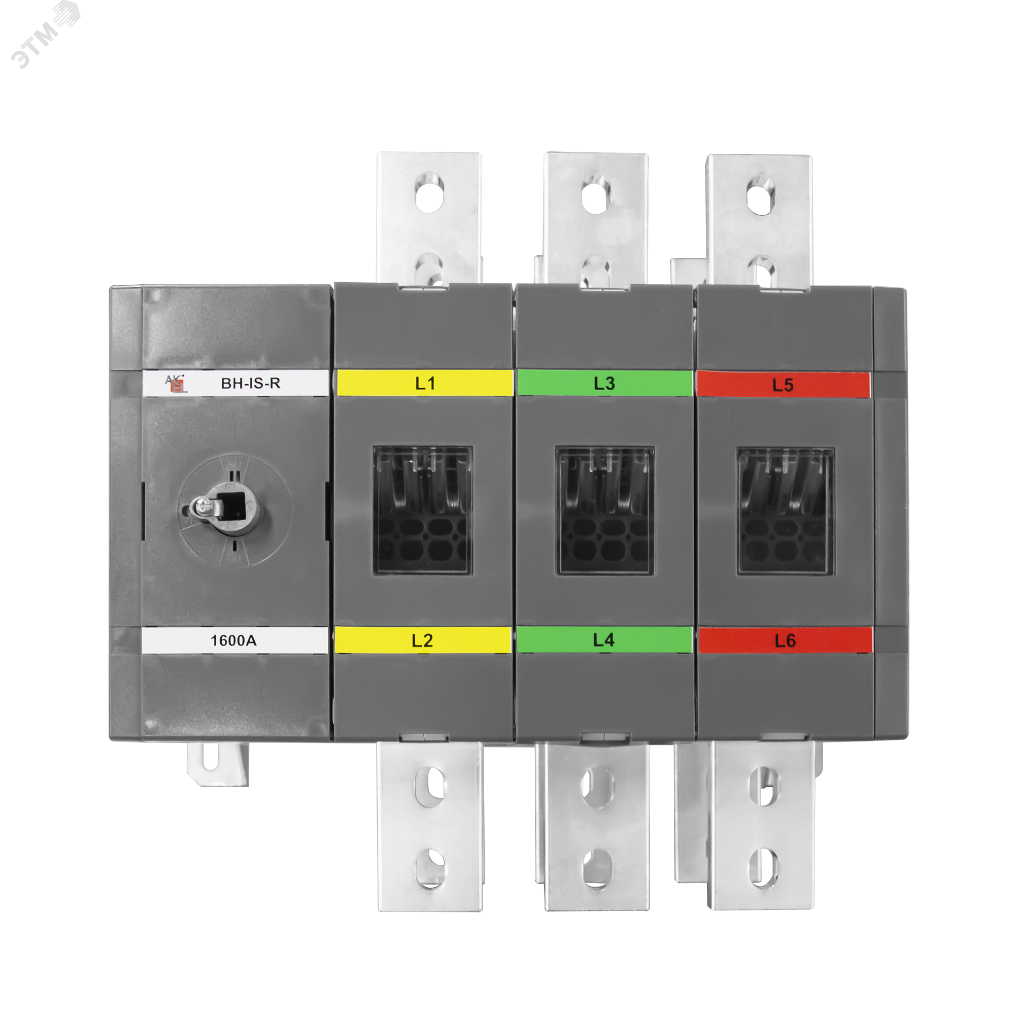 Изображение товара Выключатель нагрузки реверсивный ВН-IS-DR3P-1600A-В 3P 1600А 750В без ручки управления