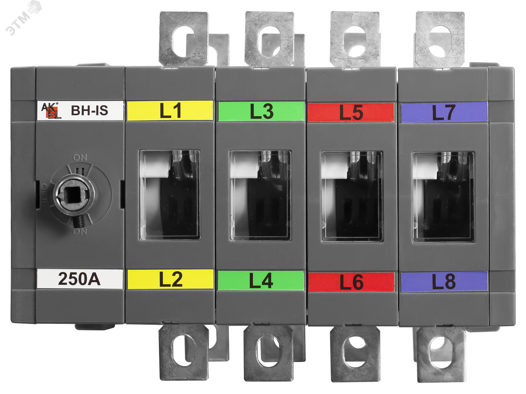 Изображение товара Выключатель нагрузки реверсивный ВН-IS-DR4P-250A-В 4P 750В РФ