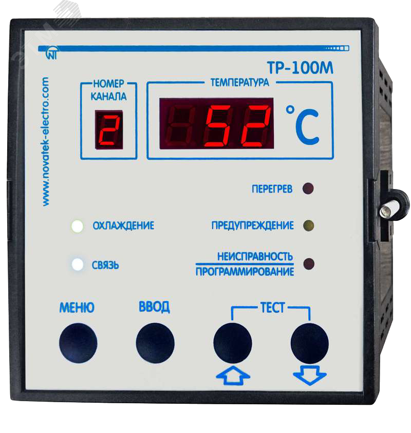 Изображение товара Блок контроля температуры ТР-100М от АКЭЛ для эффективного терморегулирования