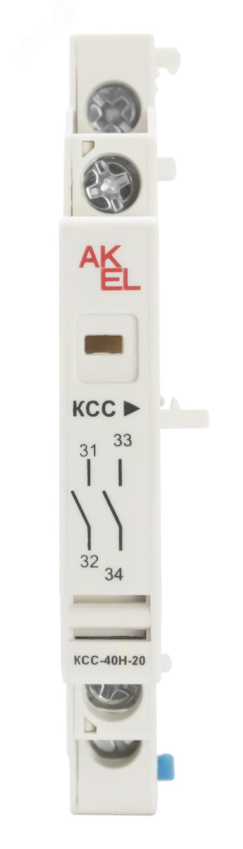 Изображение товара Контакт дополнительный выключателя защиты ВА47 ММС-40Н Боковой AX 2NO