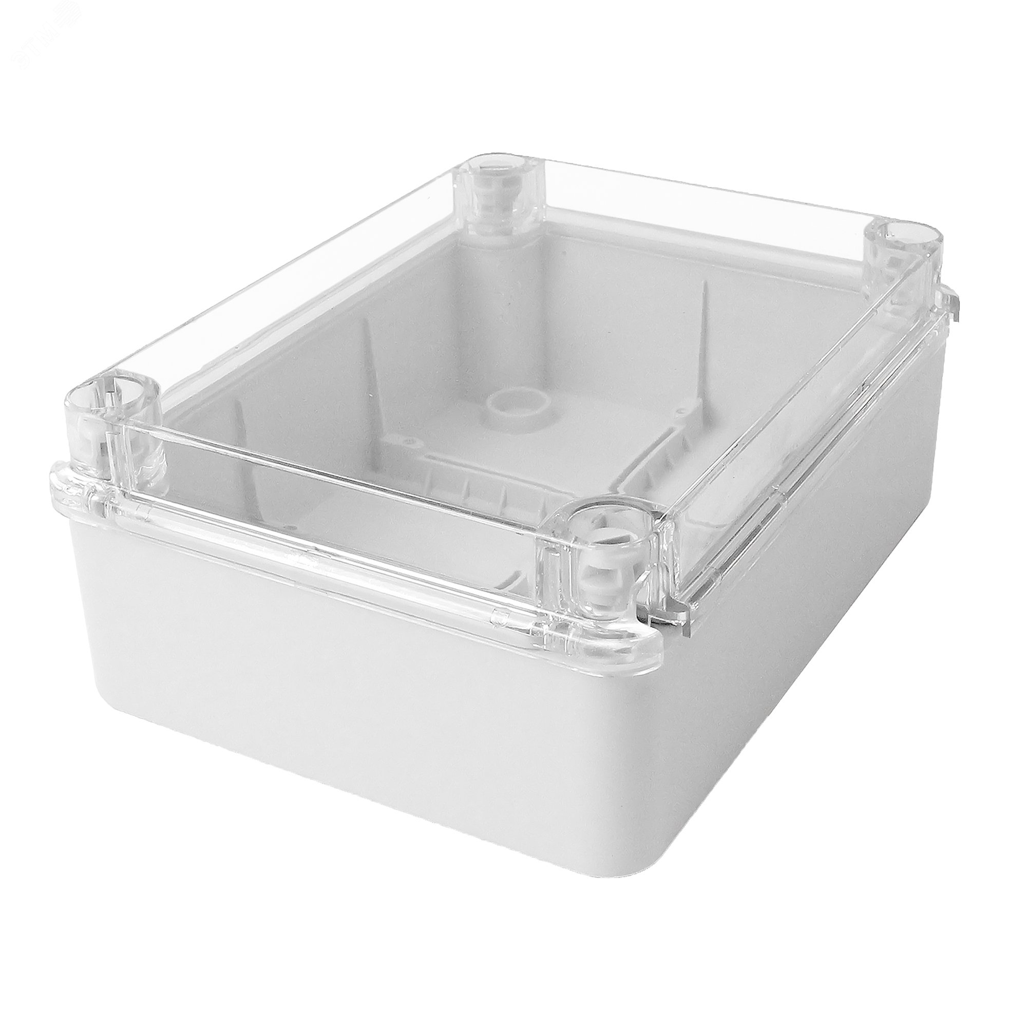 Изображение товара Коробка распределительная без отверстий с прозрачной крышкой IP67 190x145x80мм KP-1914-T/KLR (шт)