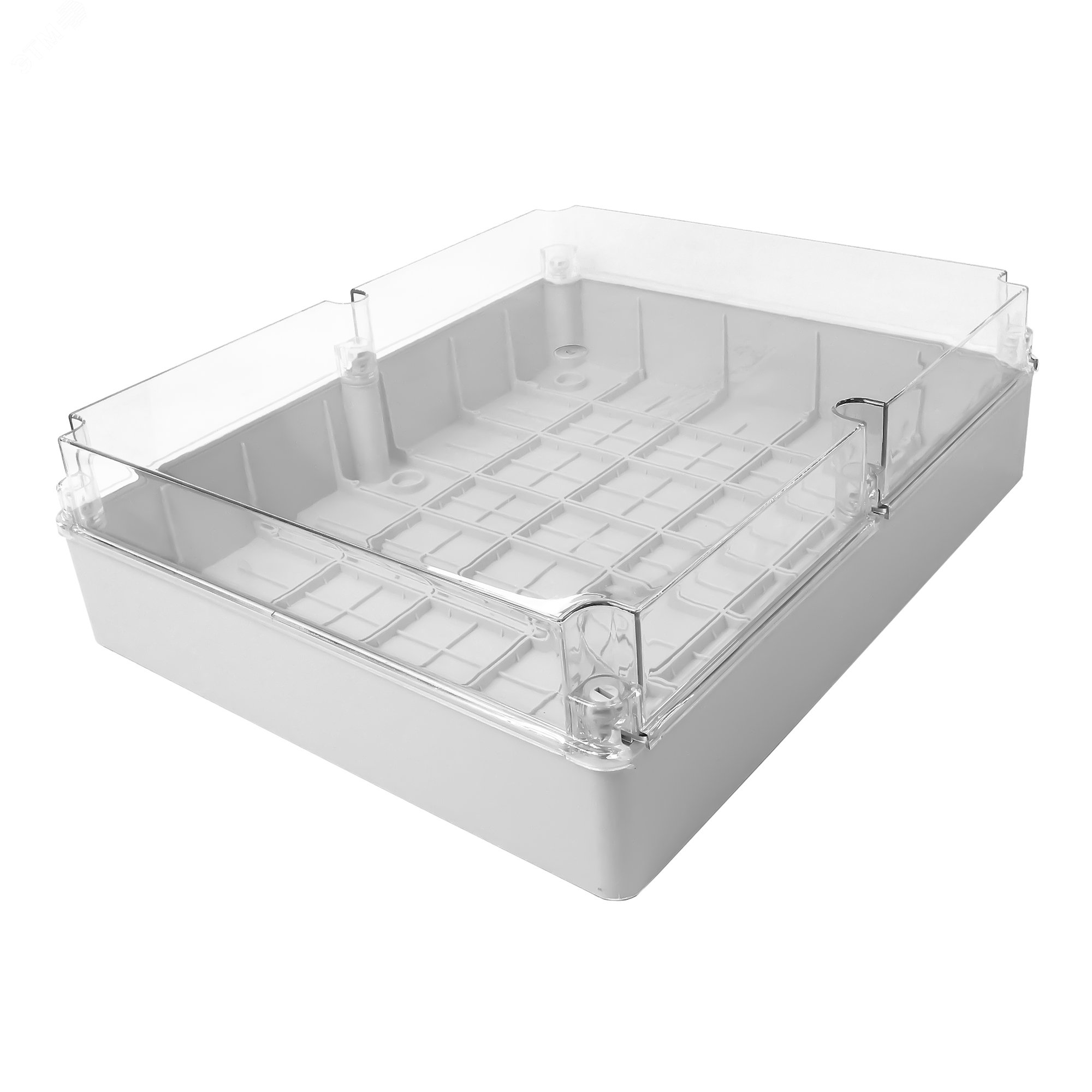 Изображение товара Коробка распределительная без отверстий с прозрачной крышкой IP67 400x480x140мм KP-4048-T/KLR