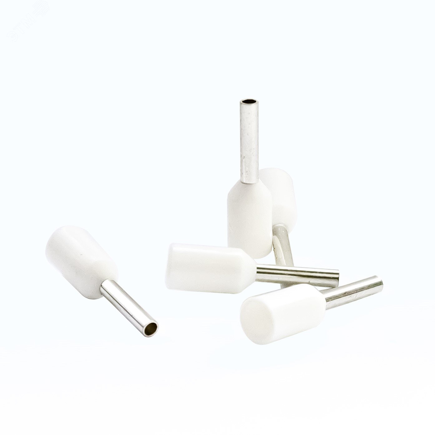 Изображение товара Наконечник кабельный штыревой втулочный изолированный белый 0.5 кв.мм. L-6 мм., (1 уп-500 шт.) KTE 0.5-6V (упак) Изображение товара Наконечник кабельный штыревой втулочный изолированный белый 0.5 кв.мм. L-6 мм., (1 уп-500 шт.) KTE 0.5-6V (упак)