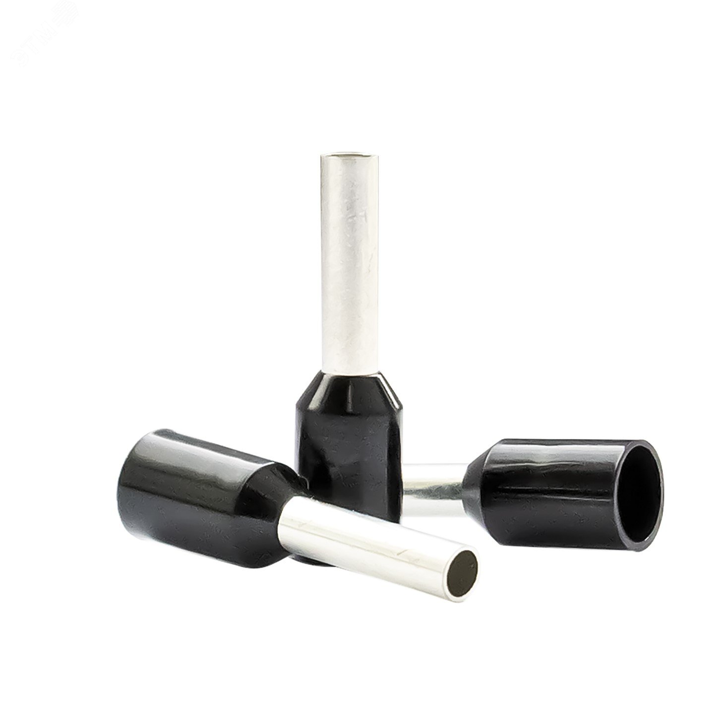 Изображение товара Наконечник кабельный штыревой втулочный изолированный чёрный 1,5 кв.мм., L-8 мм., (1 уп-500 шт.) KTE 1.5-8V (упак) Изображение товара Наконечник кабельный штыревой втулочный изолированный чёрный 1,5 кв.мм., L-8 мм., (1 уп-500 шт.) KTE 1.5-8V (упак)