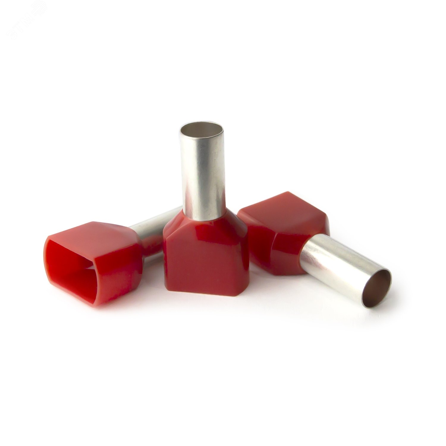 Изображение товара Наконечник кабельный штыревой втулочный изолированный красный 2x10 кв.мм., L-14 мм., (1 уп-500 шт.) KTE 2x10-14 (упак) Изображение товара Наконечник кабельный штыревой втулочный изолированный красный 2x10 кв.мм., L-14 мм., (1 уп-500 шт.) KTE 2x10-14 (упак)