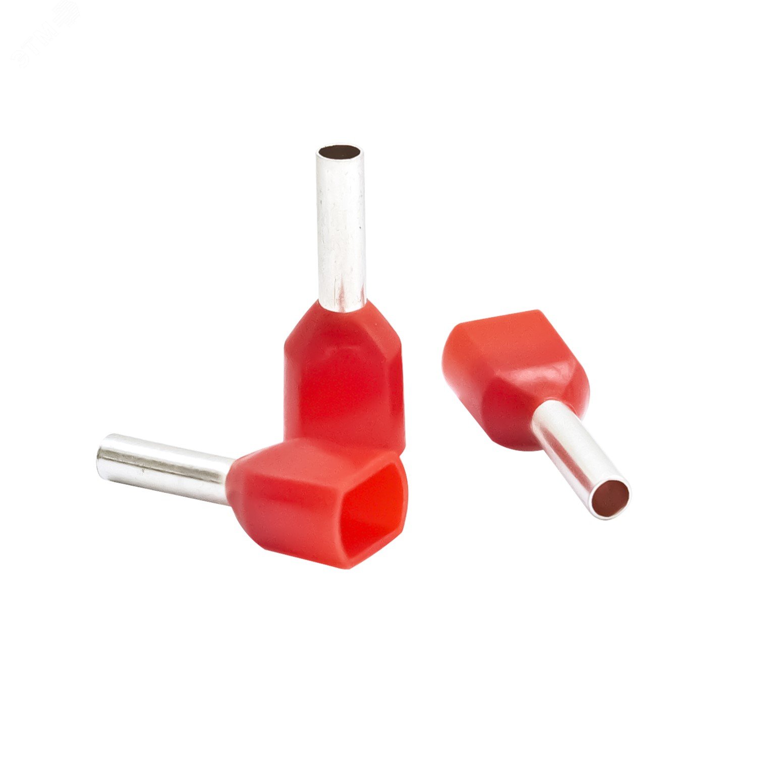 Изображение товара Наконечник кабельный штыревой втулочный изолированный красный 2x1 кв.мм., L-8 мм., (1 уп-500 шт.) KTE 2x1-8 (упак) Изображение товара Наконечник кабельный штыревой втулочный изолированный красный 2x1 кв.мм., L-8 мм., (1 уп-500 шт.) KTE 2x1-8 (упак)