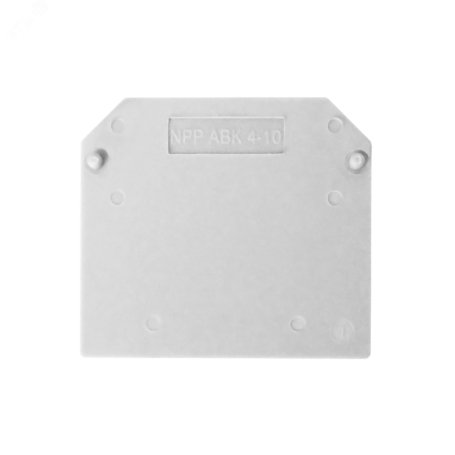 Изображение товара Крышка концевая (1 уп-100шт) NPP ABK 4-10-V0 KLR (шт)