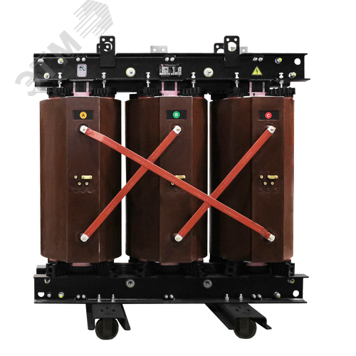 Изображение товара Трансформатор силовой сухой AKELCAST типа ТСЛ 1250кВА/15.75/0.4кВ Uk=7.5% H(180) У3 D/Yn-11 AL БКТ (4) IP00 (AL) ВН с лицевой стороны НН сверху (шт)