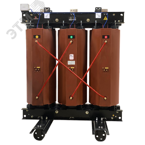 Изображение товара Трансформатор силовой сухой AKELCAST типа ТСЛ 2500кВА/6/0.4кВ BoBk У3 D/Yn-11 AL БКТ (3) IP00 (AL) ВН с лицевой стороны НН сверху (шт)