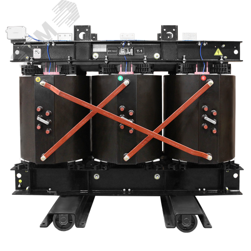 Изображение товара Трансформатор силовой сухой AKELCAST LS типа ТСЛ 2500кВА/6/0.4кВ У3 D/Yn-11 AL БКТ (3) IP00 (CU) ВН с лицевой стороны НН сверху (шт)