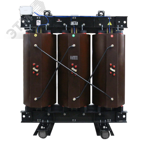 Изображение товара Трансформатор силовой сухой AKELCAST ST типа ТСЛ 2500кВА/10/0.4кВ У3 D/Yn-11 AL БКТ (3) IP00 (AL) ВН с лицевой стороны НН сверху (шт)