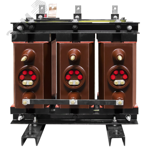 Изображение товара Трансформатор силовой сухой AKELCAST ST типа ТСЛ 25кВА/10/0.4кВ У3 Y/YN-0 CU IP00 (CU) ВН с лицевой стороны НН сверху (шт)