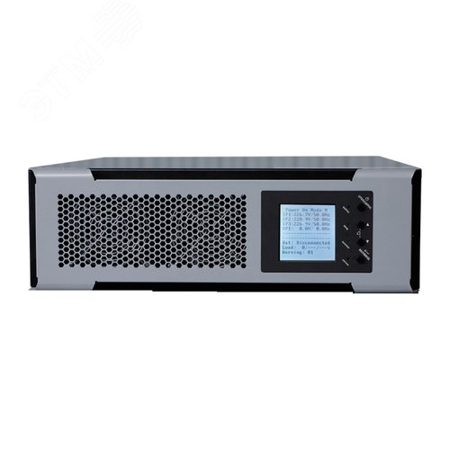 Изображение товара Источник бесперебойного питания Online C53110-RM, 10000 ВА/10000 Вт, 3ф/1ф, Rack-Tower, без отсека для внутренних батарей (шт)