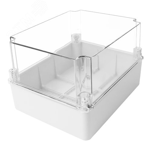 Изображение товара Коробка распределительная без отверстий с прозрачной крышкой IP67 250x200x160мм KP-2520/H-T/KLR (шт)