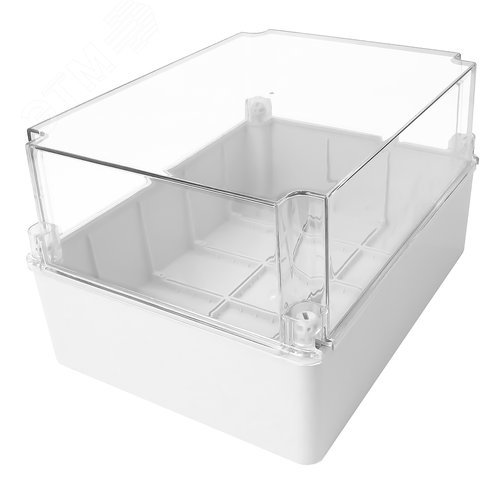 Изображение товара Коробка распределительная без отверстий с прозрачной крышкой IP67 310x230x180мм KP-3123/H-T/KLR (шт)