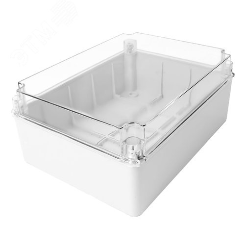 Изображение товара Коробка распределительная без отверстий с прозрачной крышкой IP67 310x230x130мм KP-3123-T/KLR (шт)